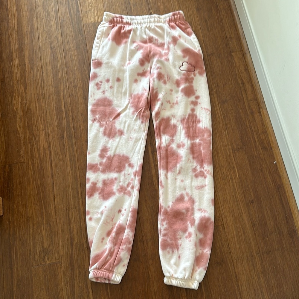Summer Fridays cloud dew sweat set (top and bottom)